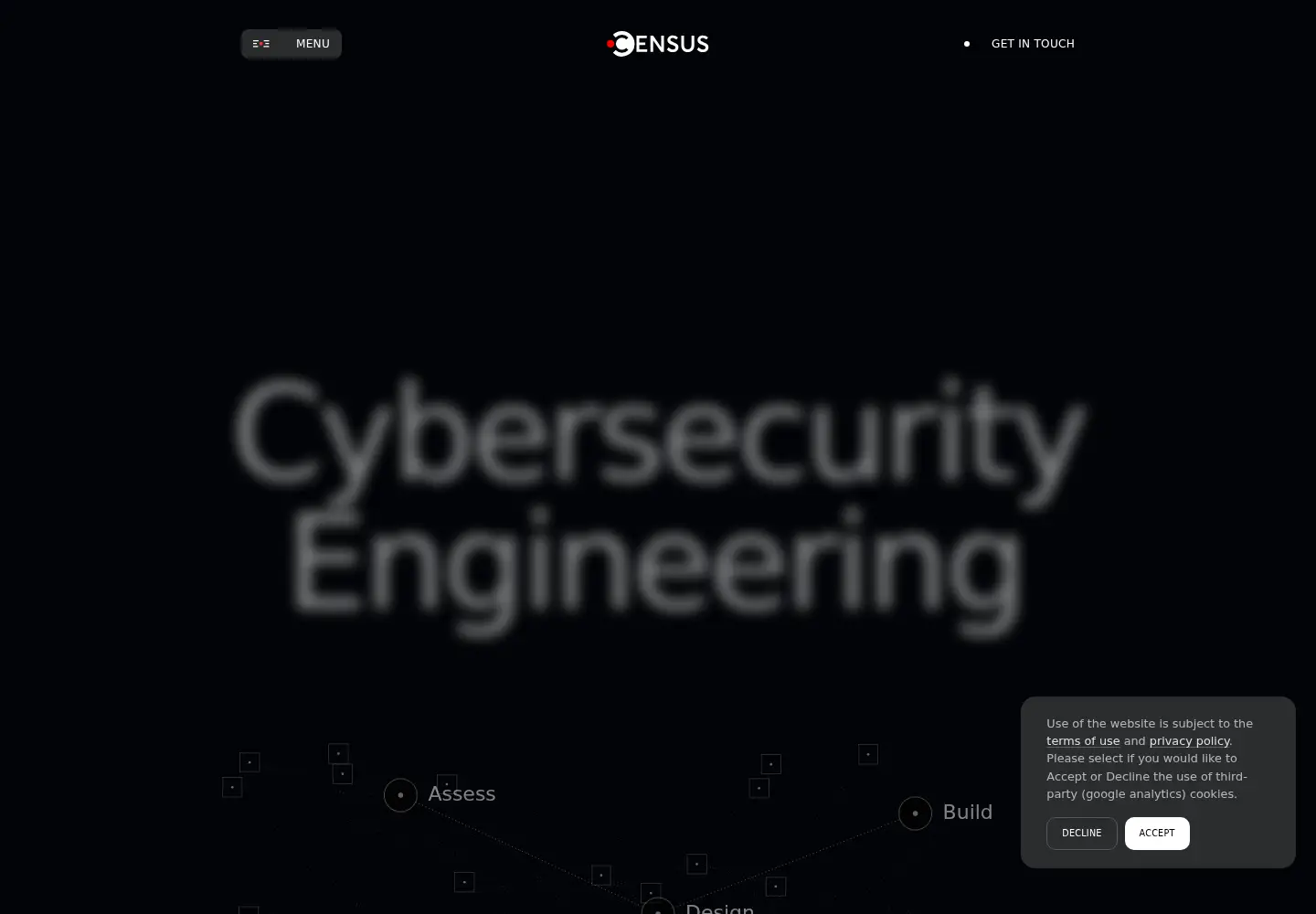 Screenshot of census-labs.com