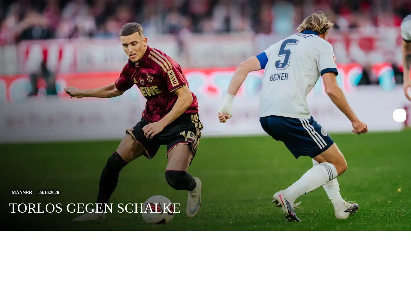 Screenshot of fc-koeln.de