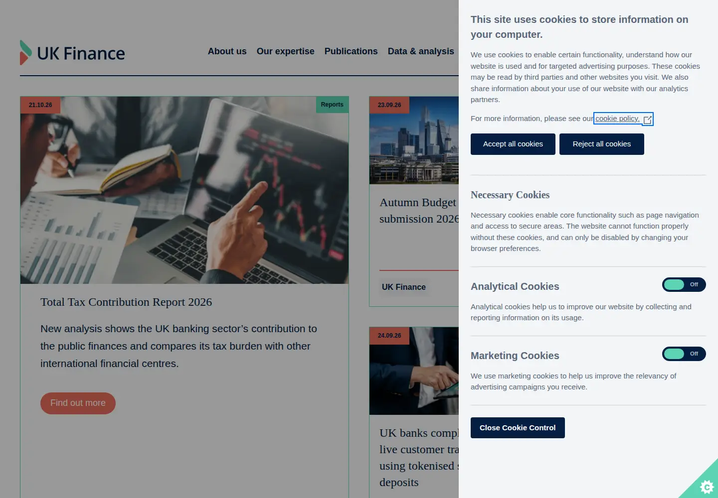 Screenshot of cml.org.uk