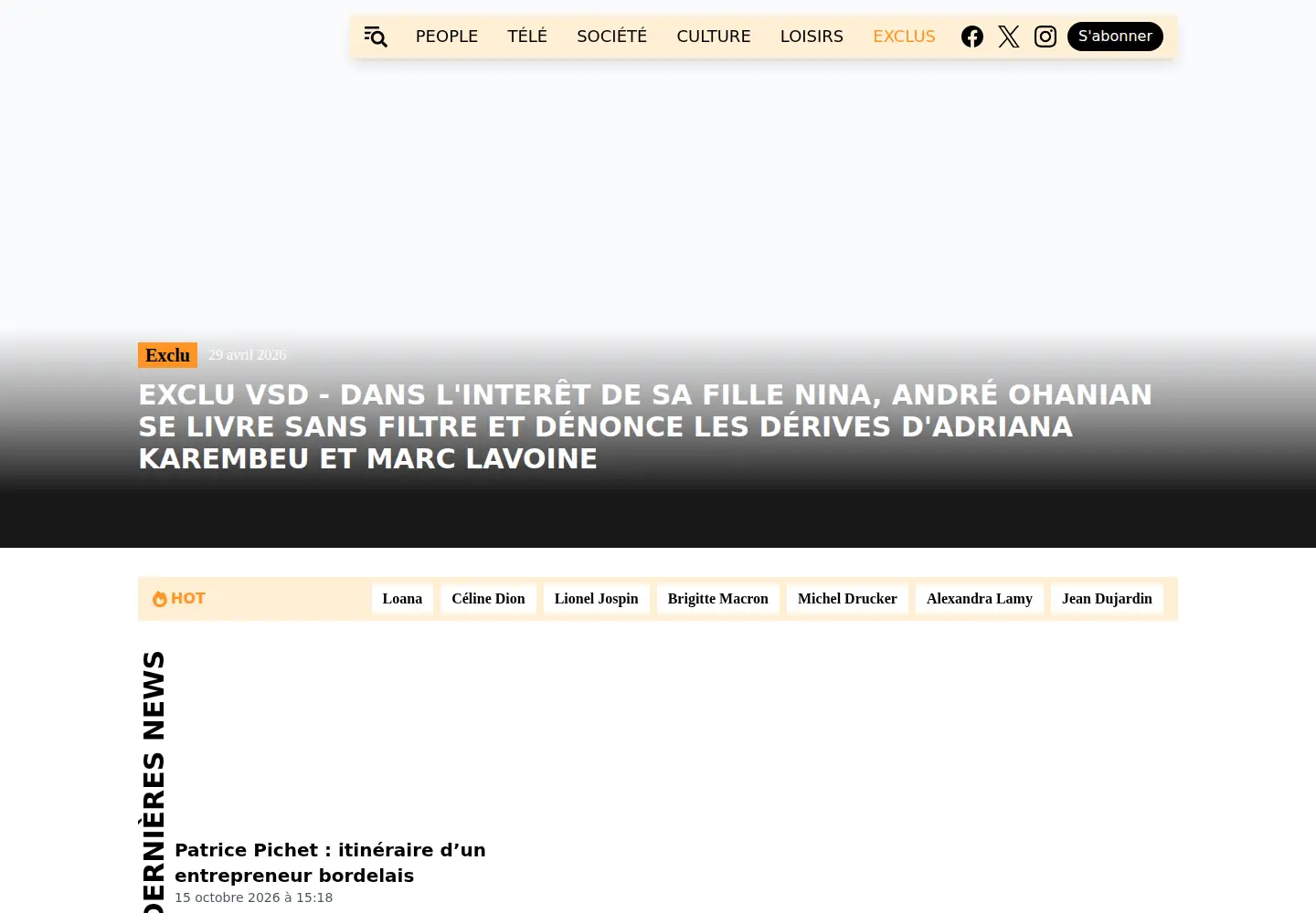 Screenshot of vsd.fr