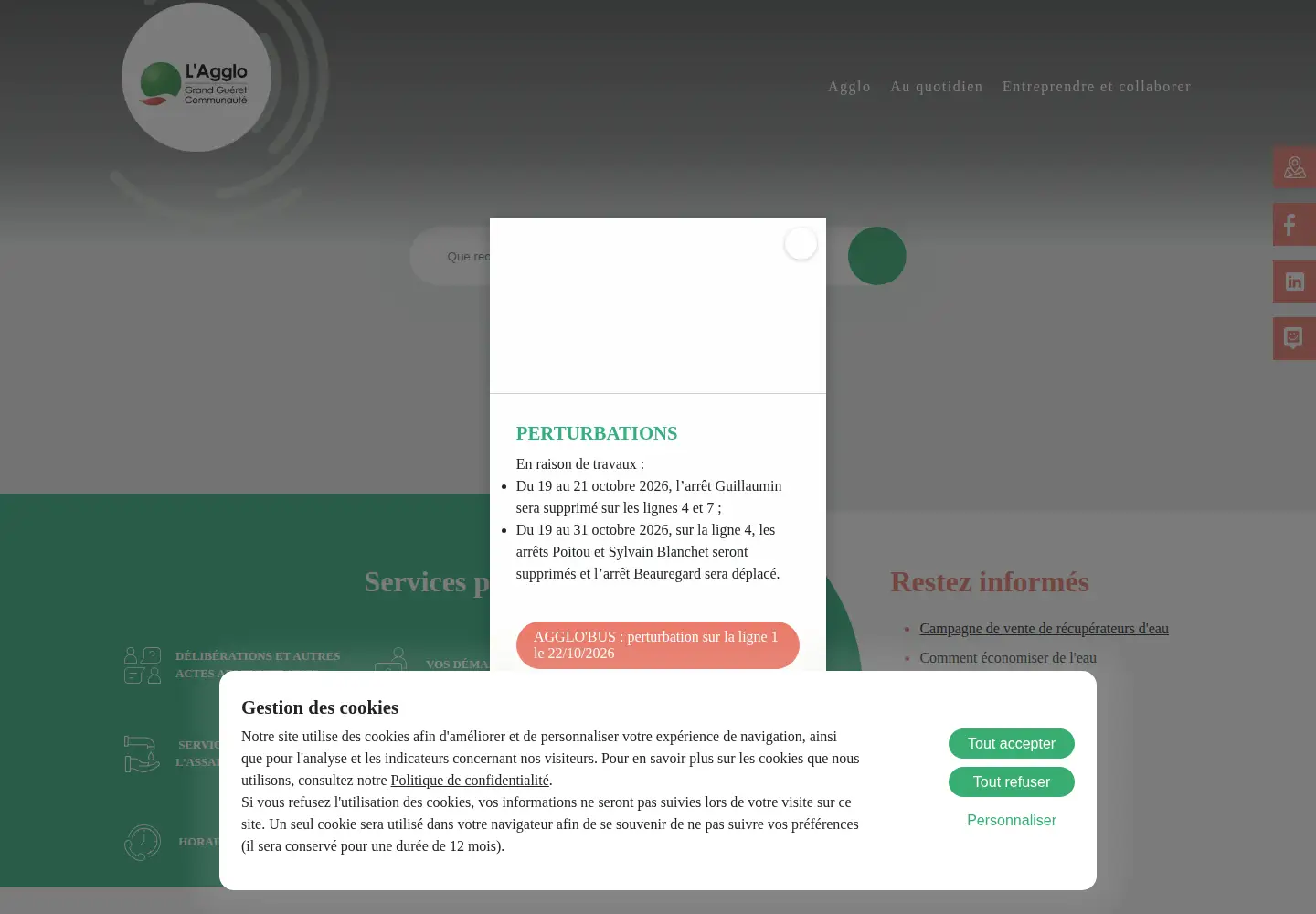 Screenshot of loups-chabrieres.com