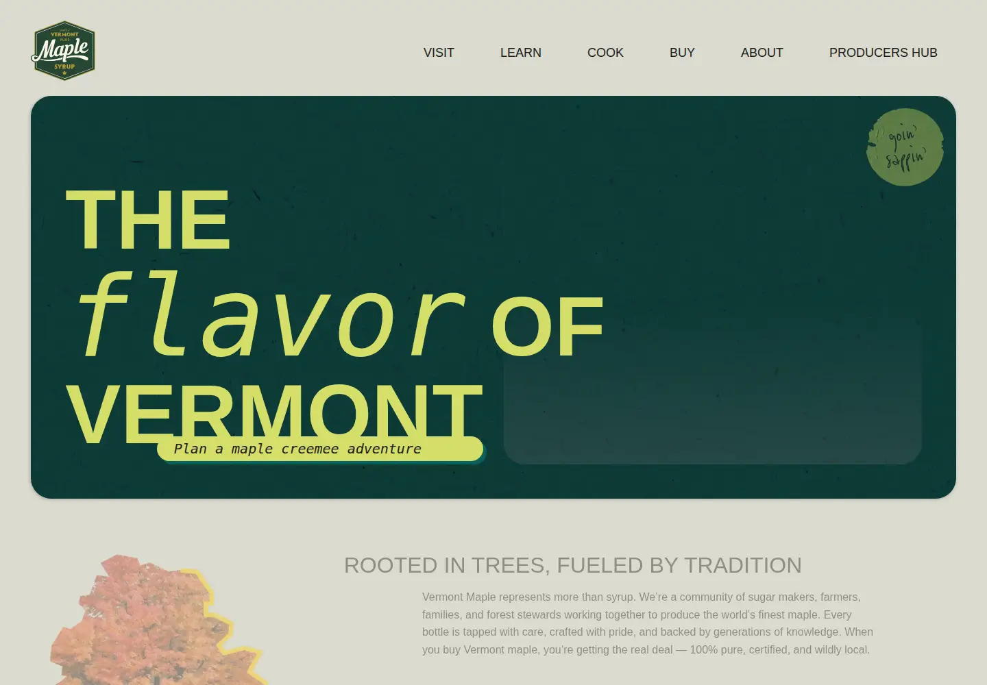 Screenshot of vermontmaple.org