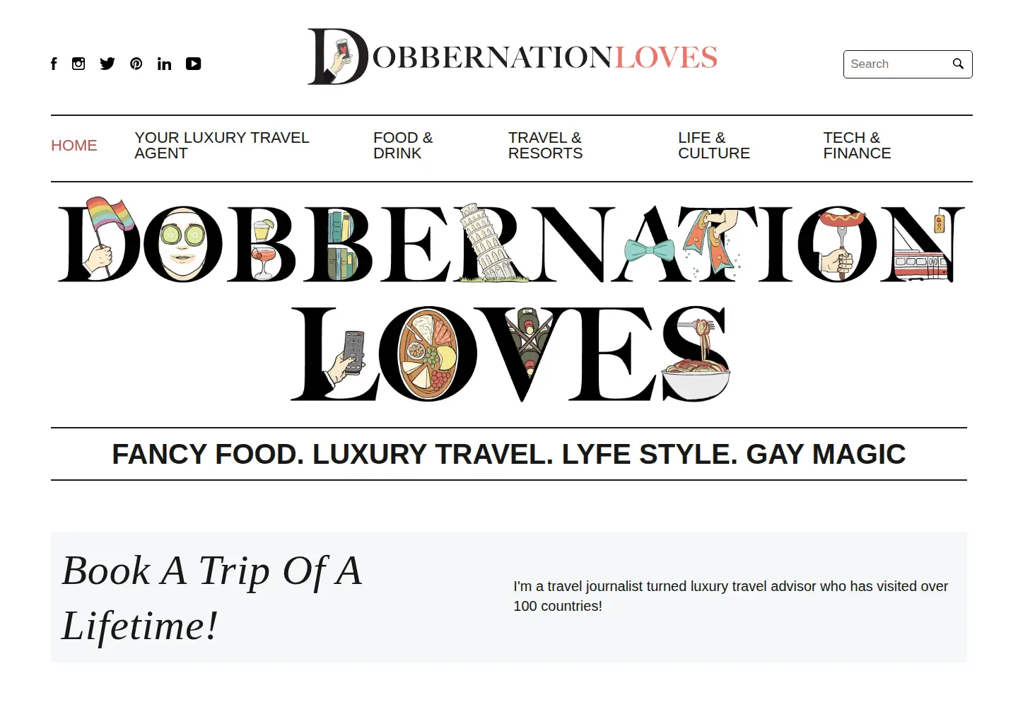 Screenshot of dobbernationloves.com