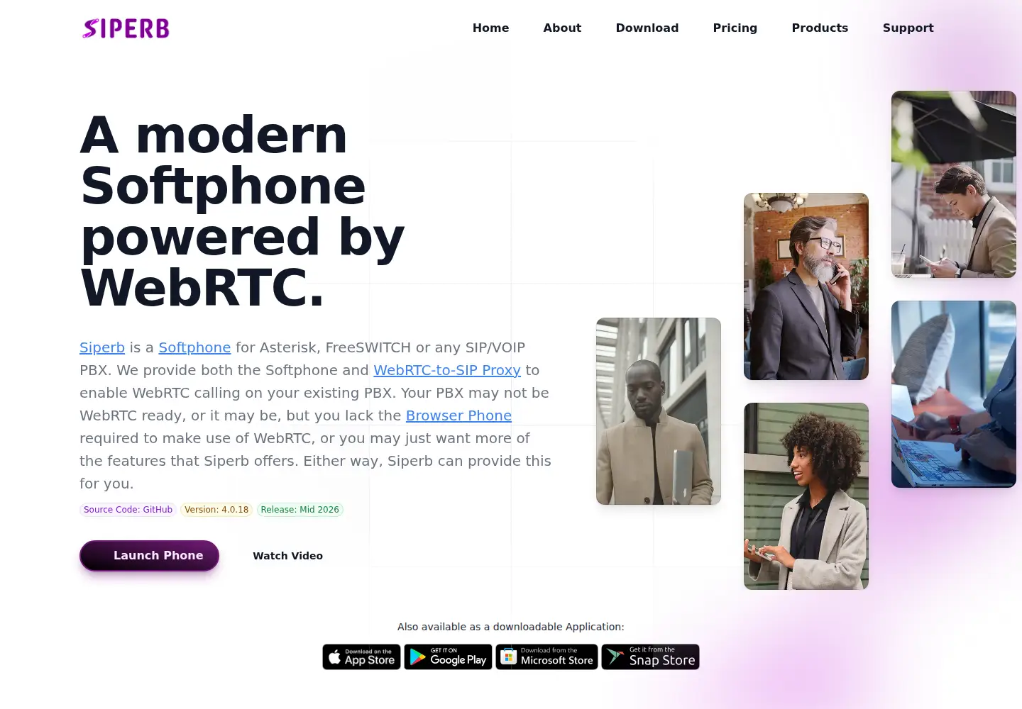 Screenshot of siperb.com