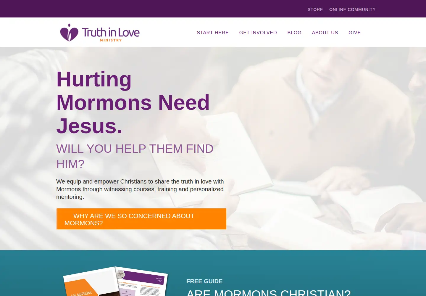 Captured homepage of tilm.org in the current scan