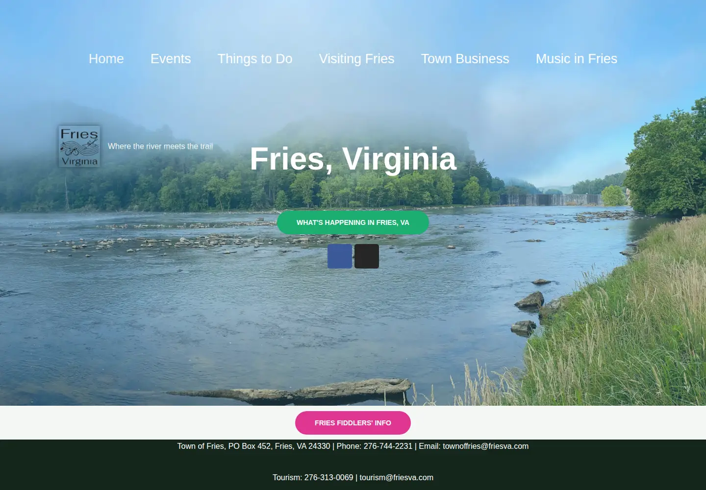 Screenshot of friesva.com