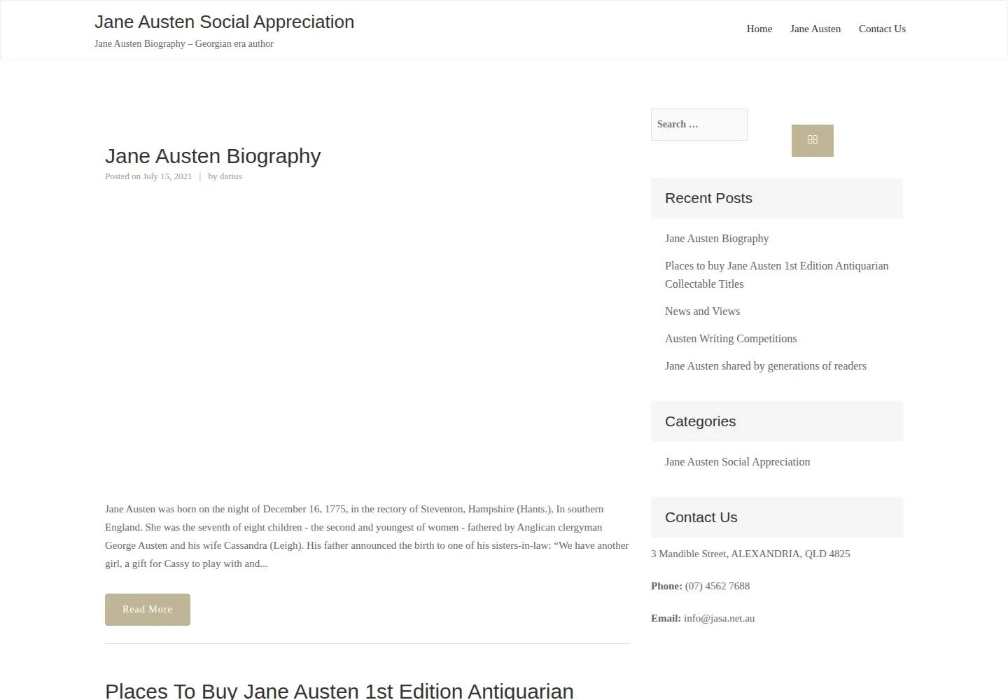 Screenshot of jasa.net.au