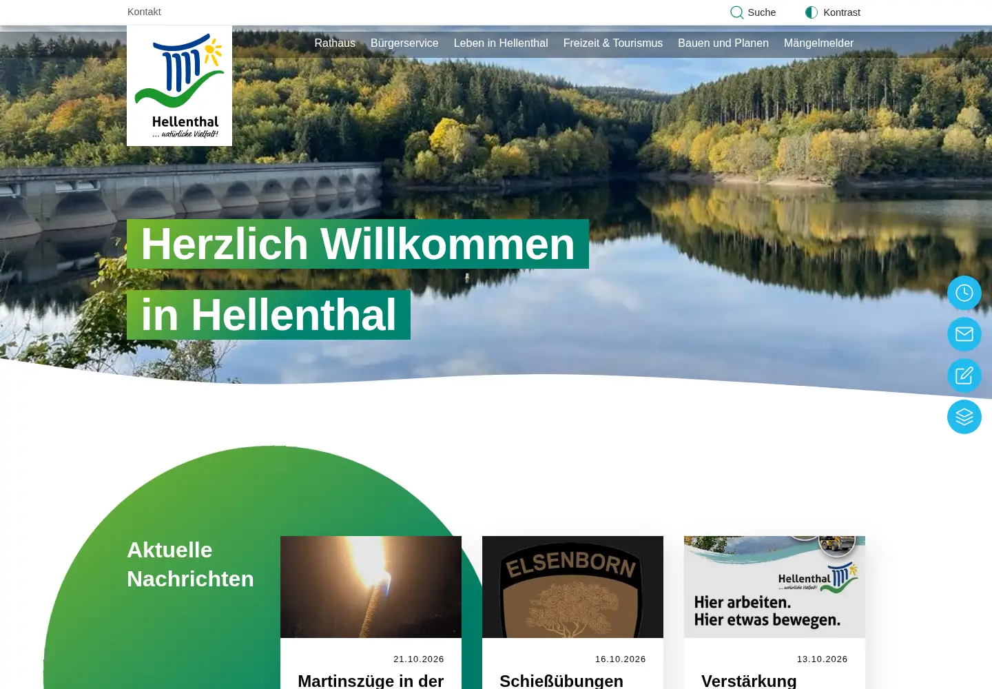 Screenshot of hellenthal.de