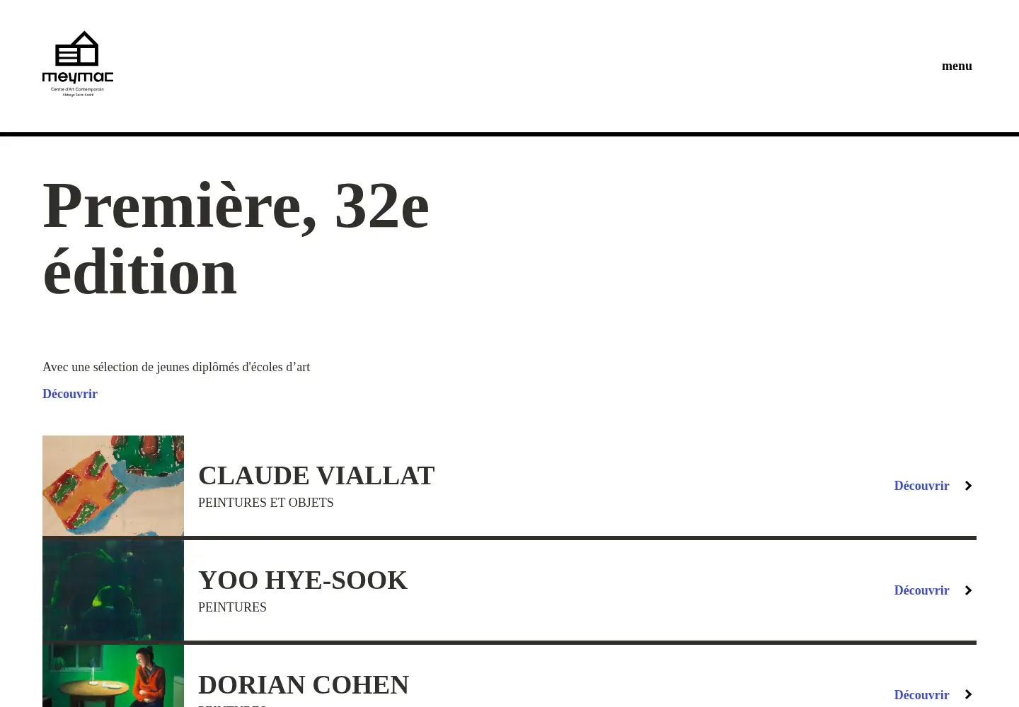 Screenshot of cacmeymac.fr