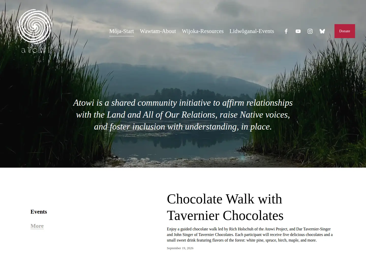 Screenshot of atowi.org