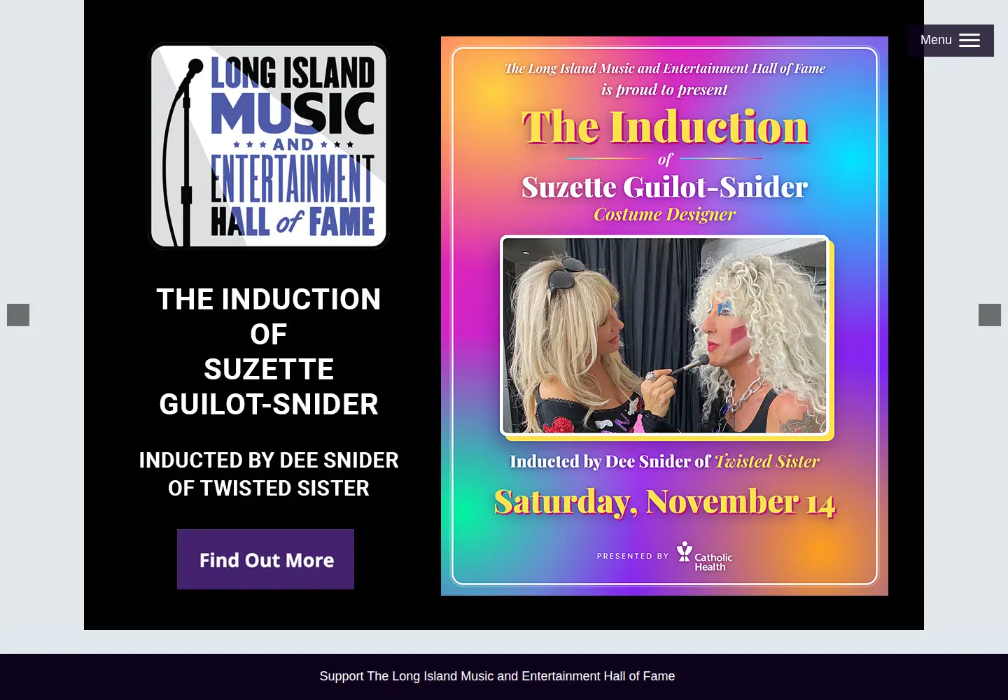 Screenshot of limusichalloffame.org