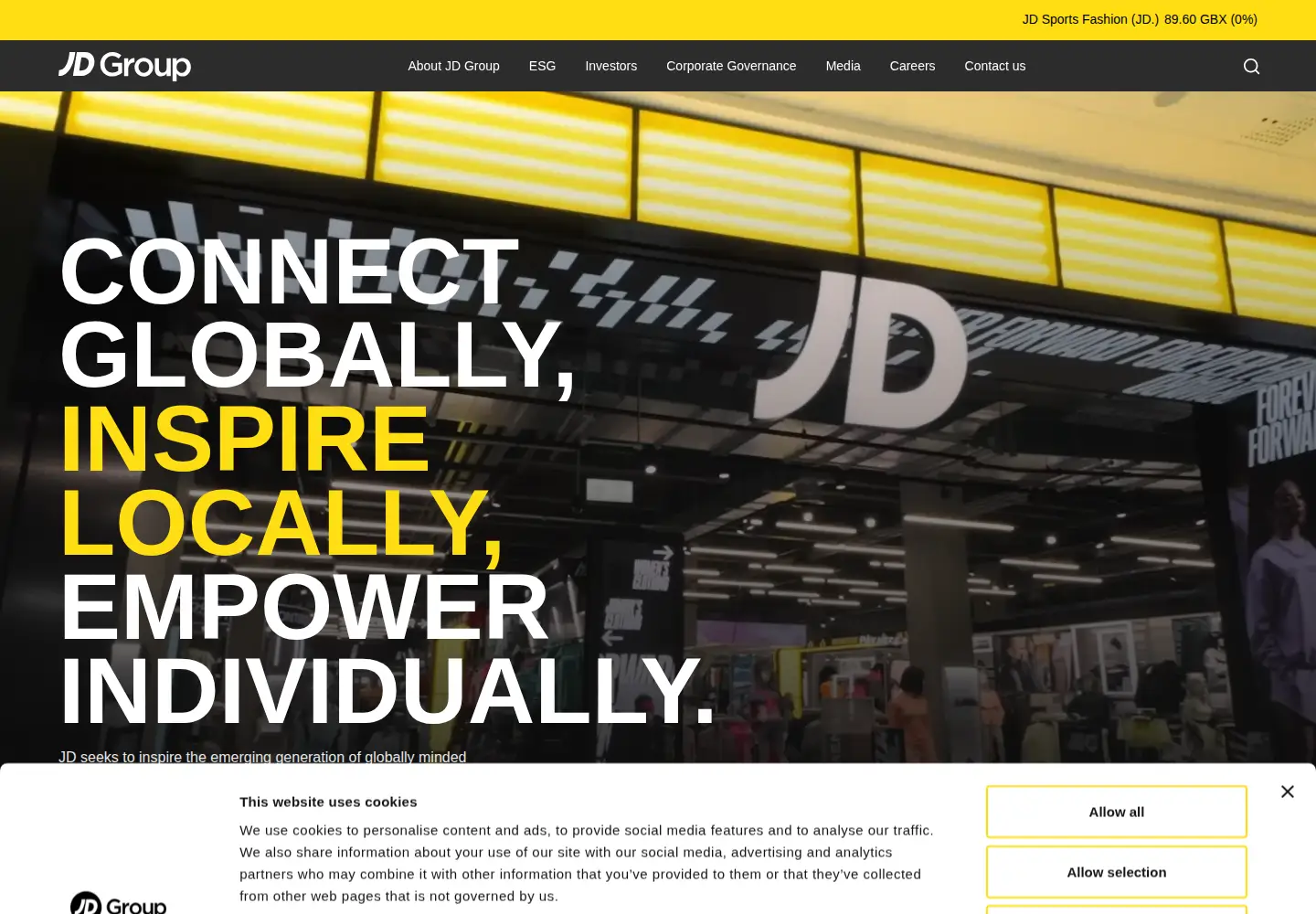 Captured homepage of jdplc.com in the current scan