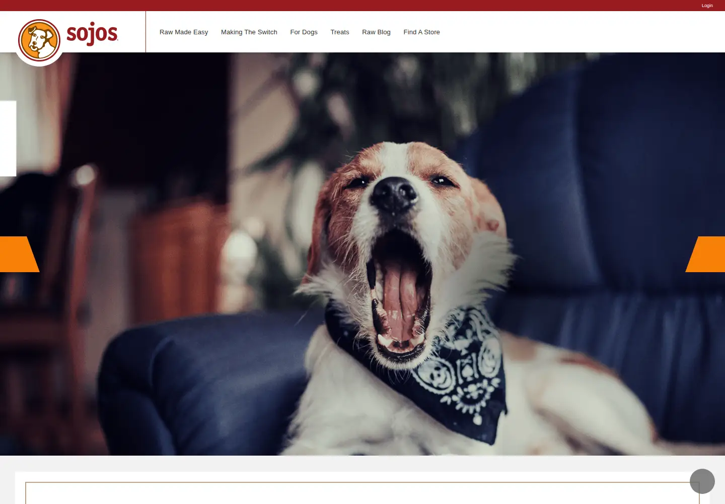Screenshot of sojos.com