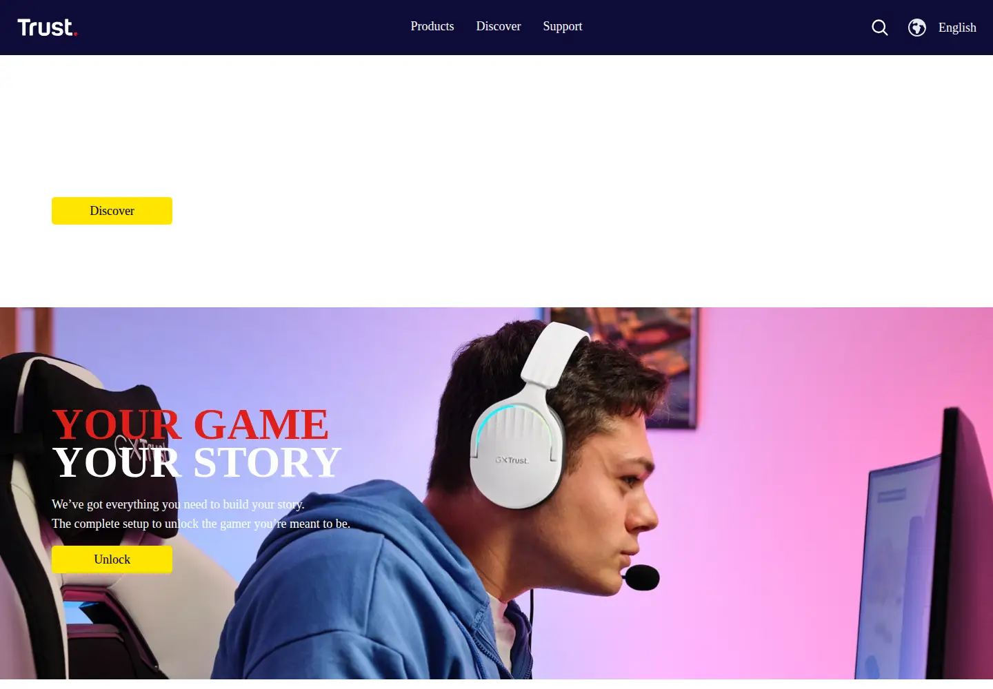 Screenshot of trust.com