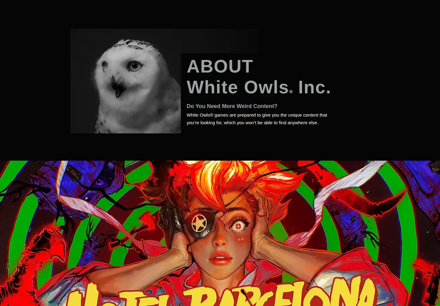 Screenshot of whiteowls.co.jp