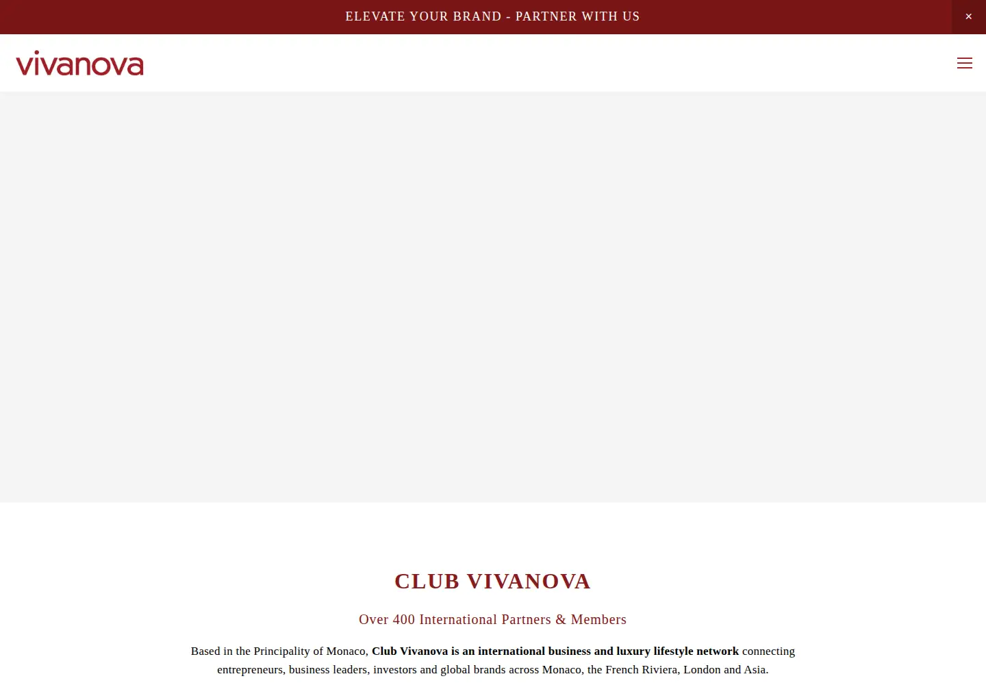 Screenshot of clubvivanova.com
