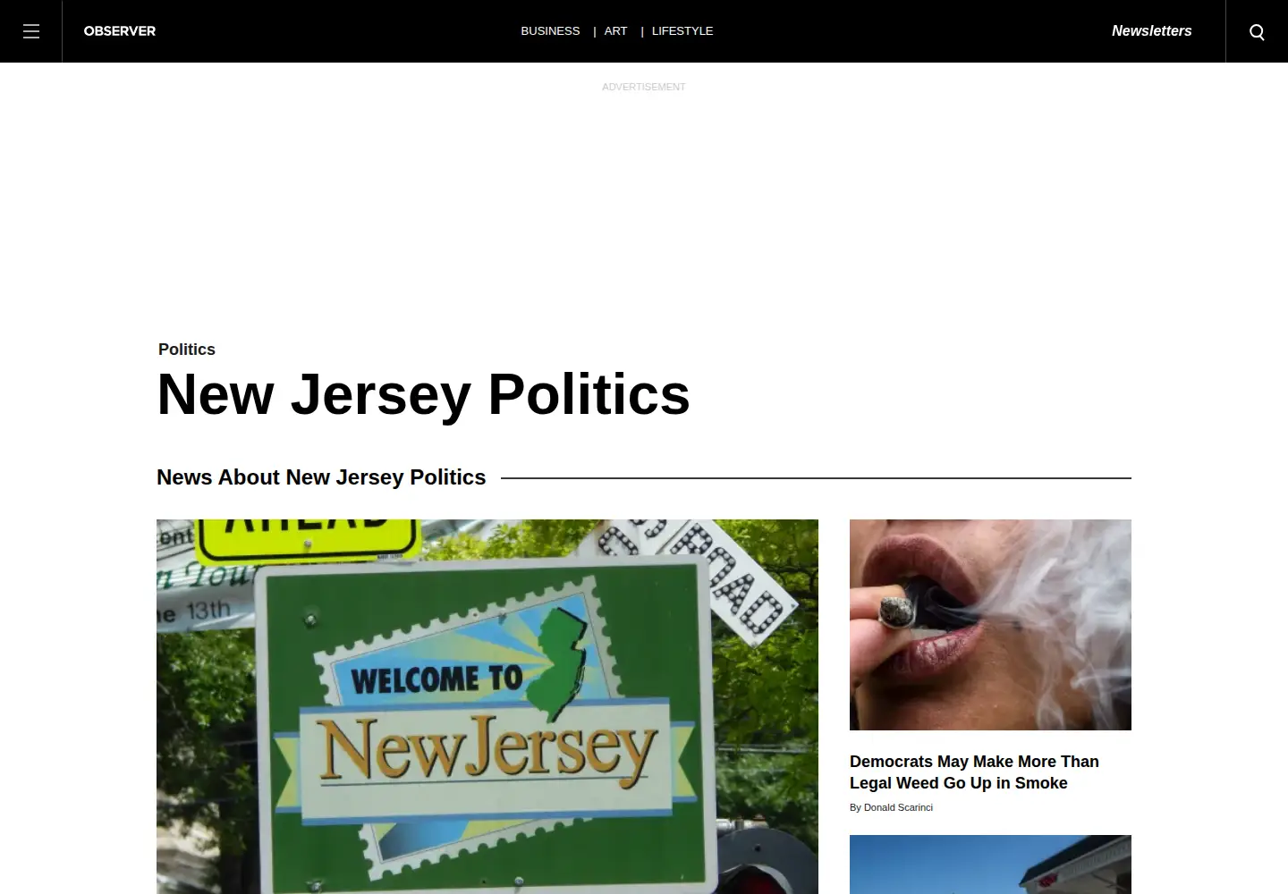 Screenshot of politickernj.com