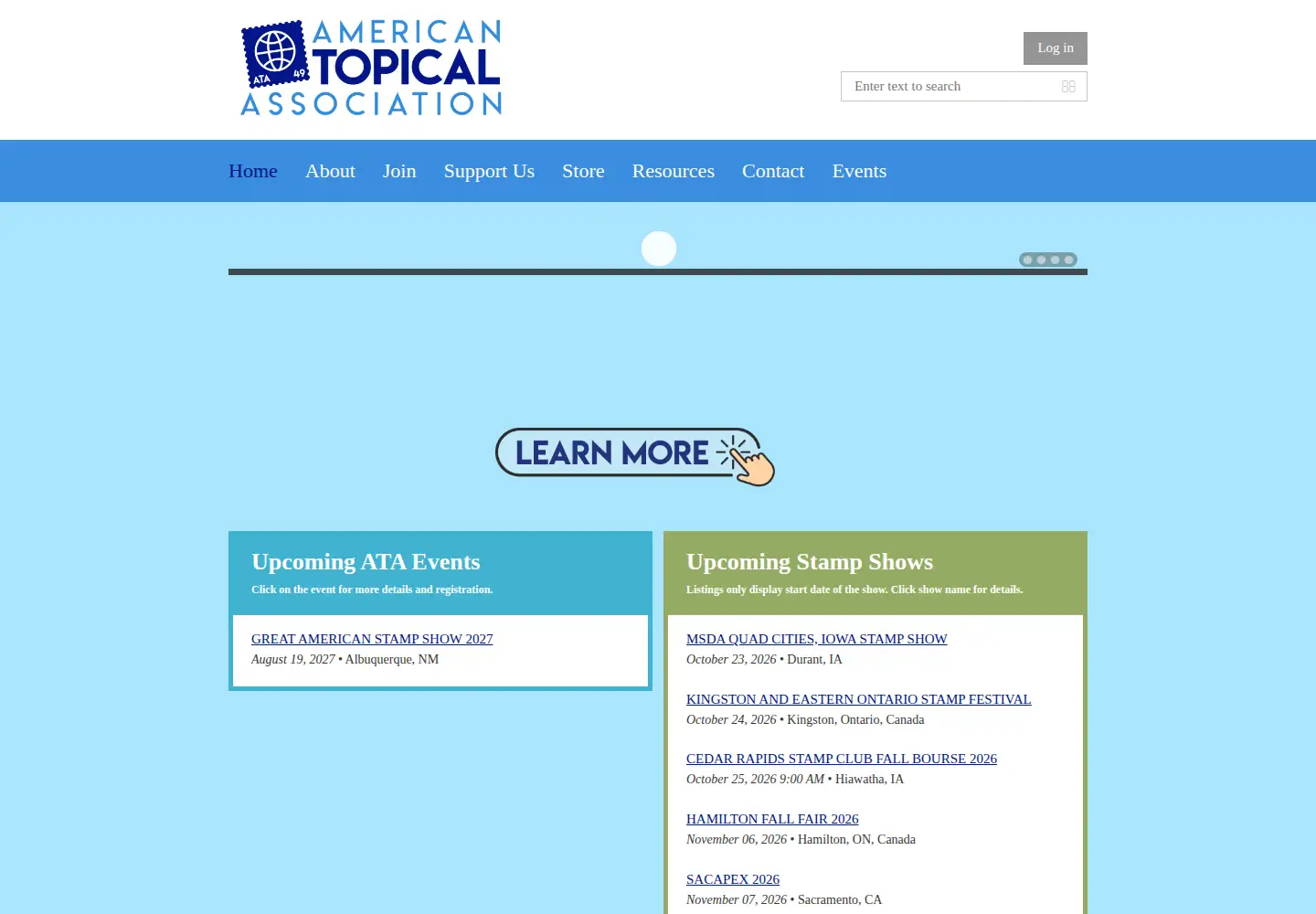 Screenshot of americantopicalassn.org