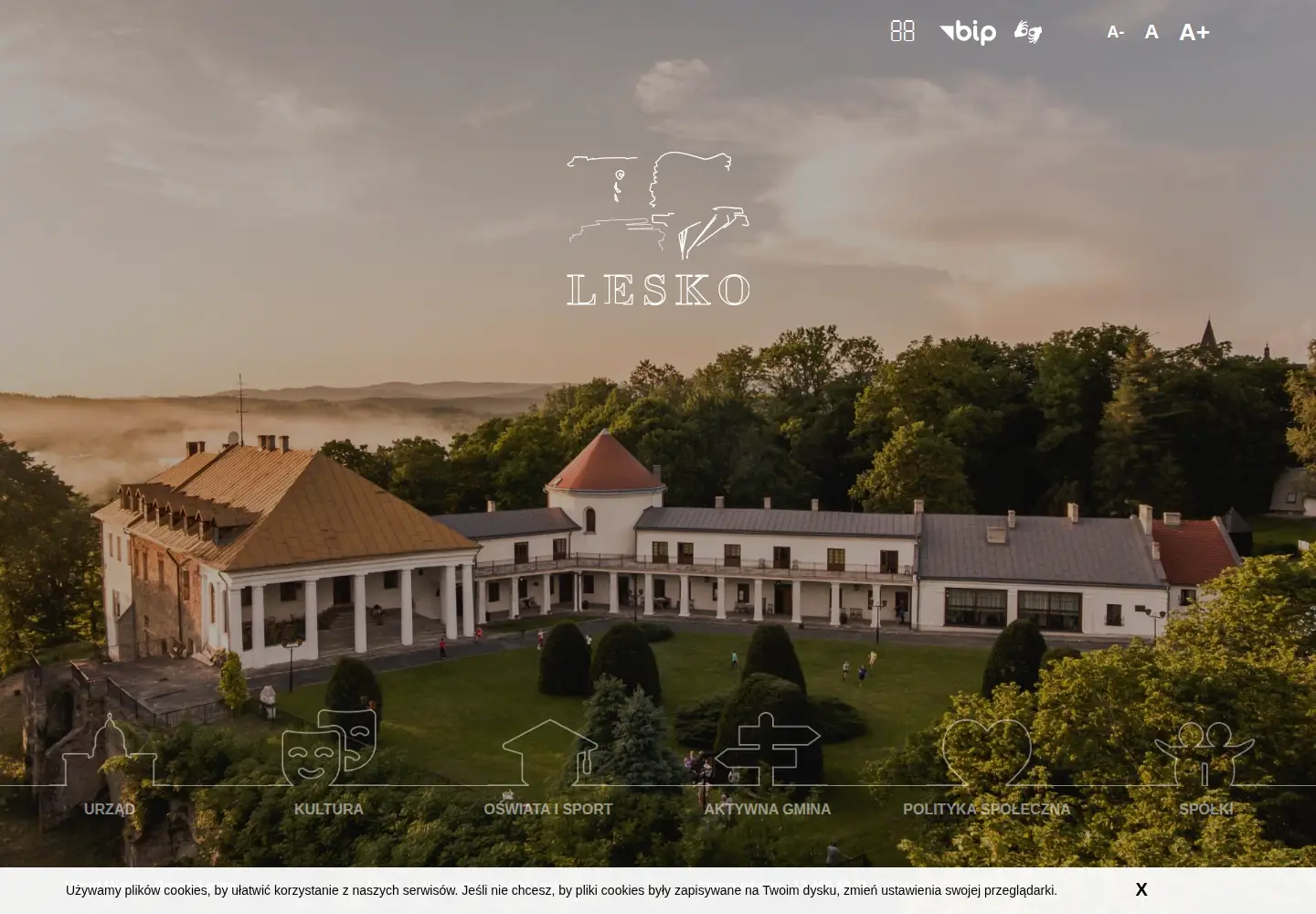 Screenshot of lesko.pl