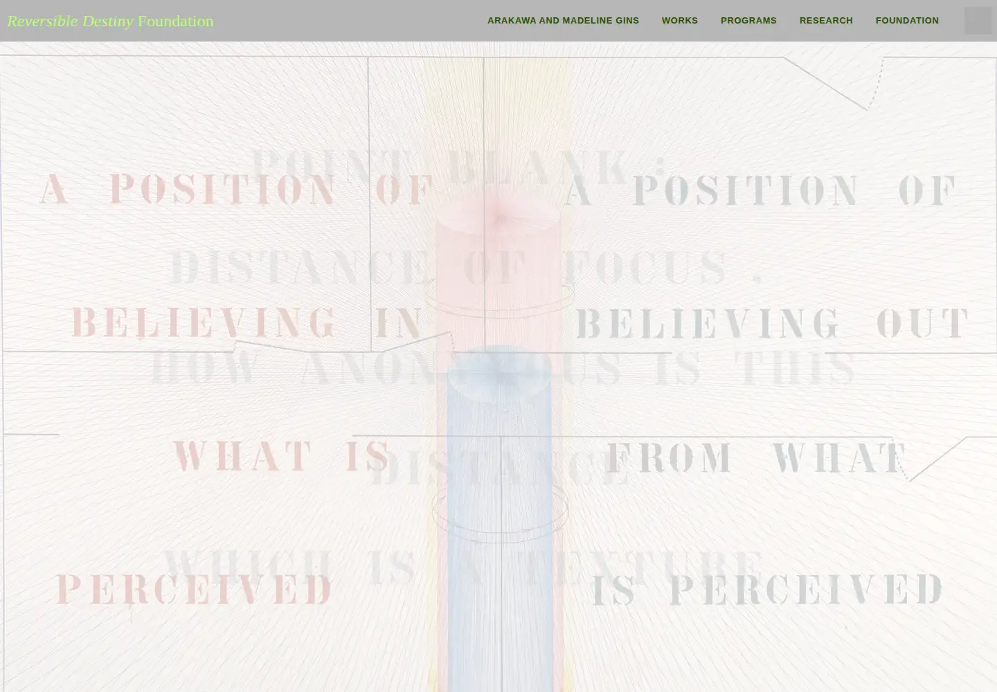 Screenshot of reversibledestiny.org