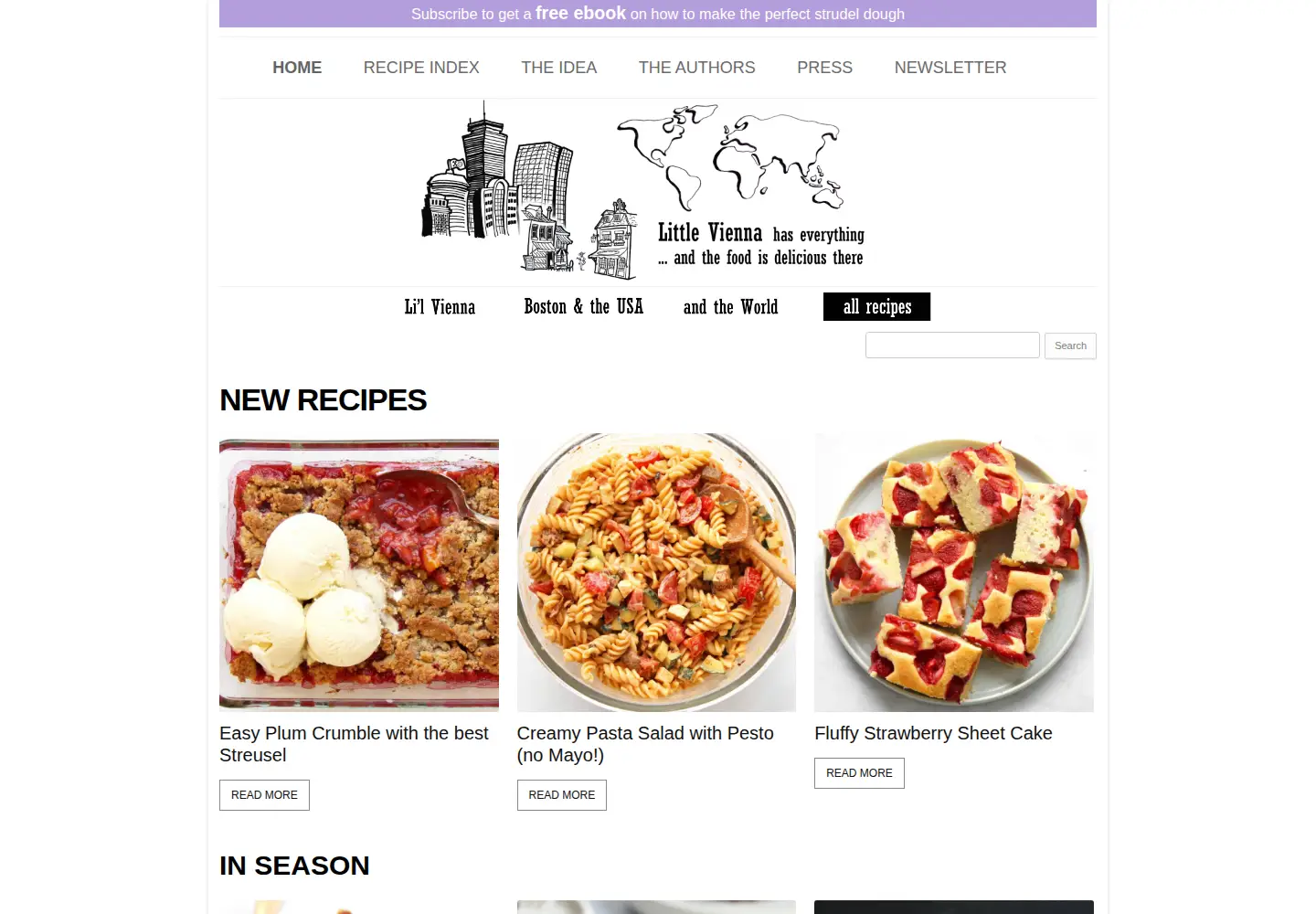 Screenshot of lilvienna.com