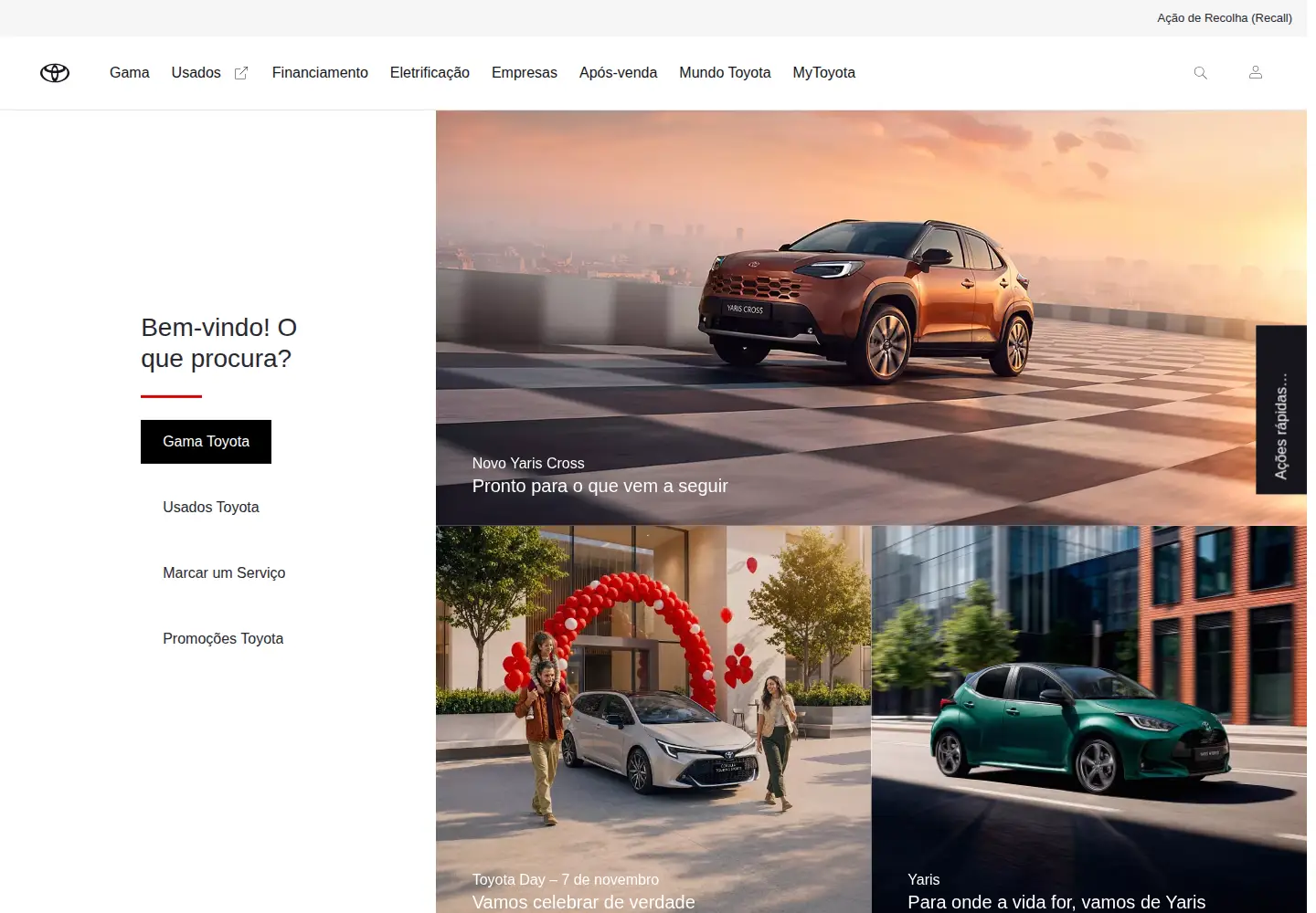 Screenshot of toyota.pt
