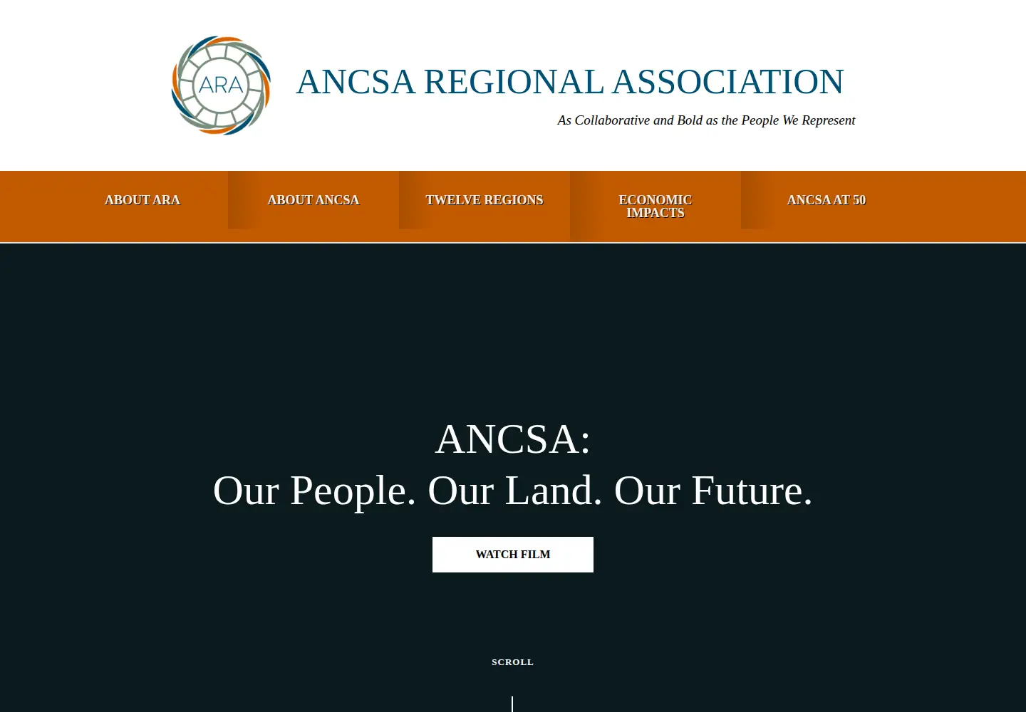 Screenshot of ancsaregional.com