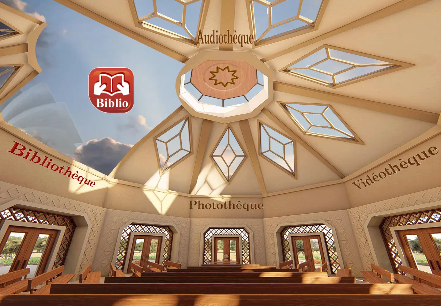 Screenshot of bahai-biblio.org