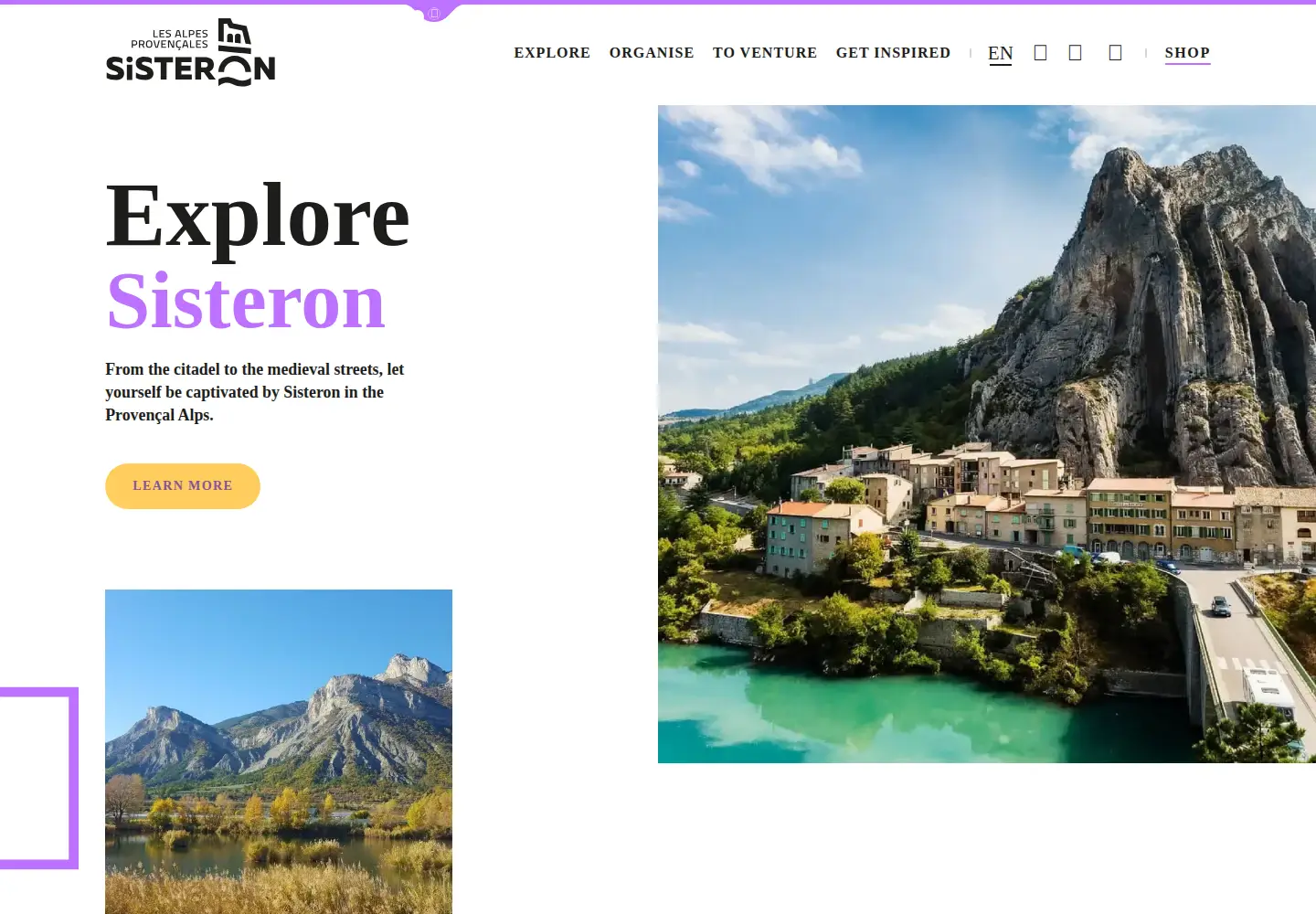 Screenshot of sisteron-buech.fr
