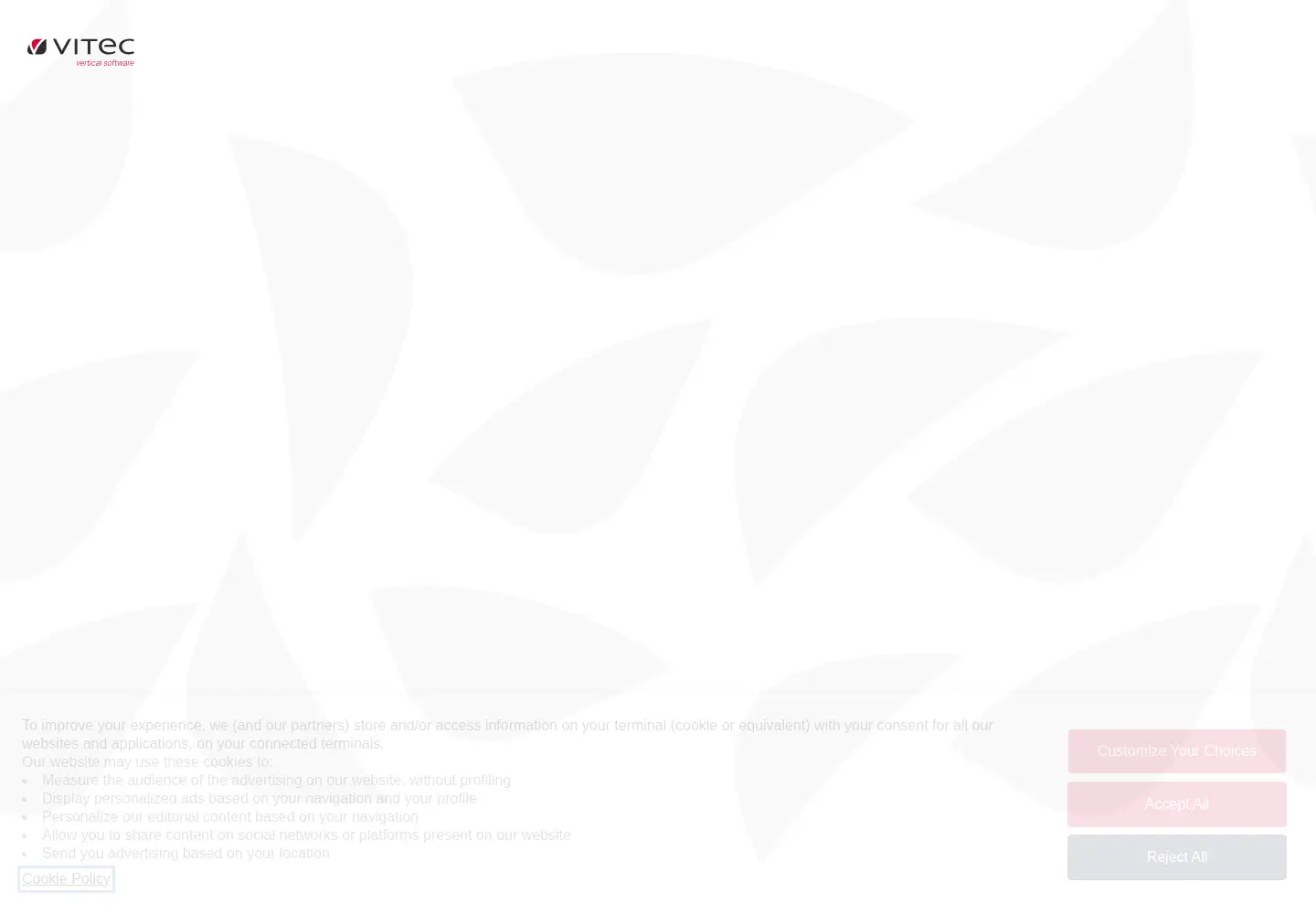 Screenshot of vitecsoftware.com