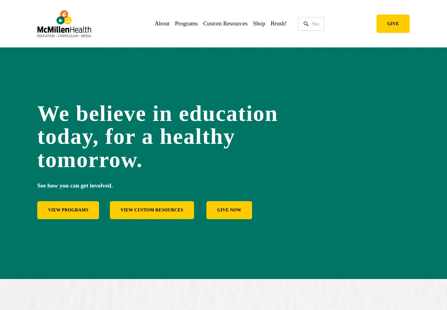 Screenshot of mcmillenhealth.org