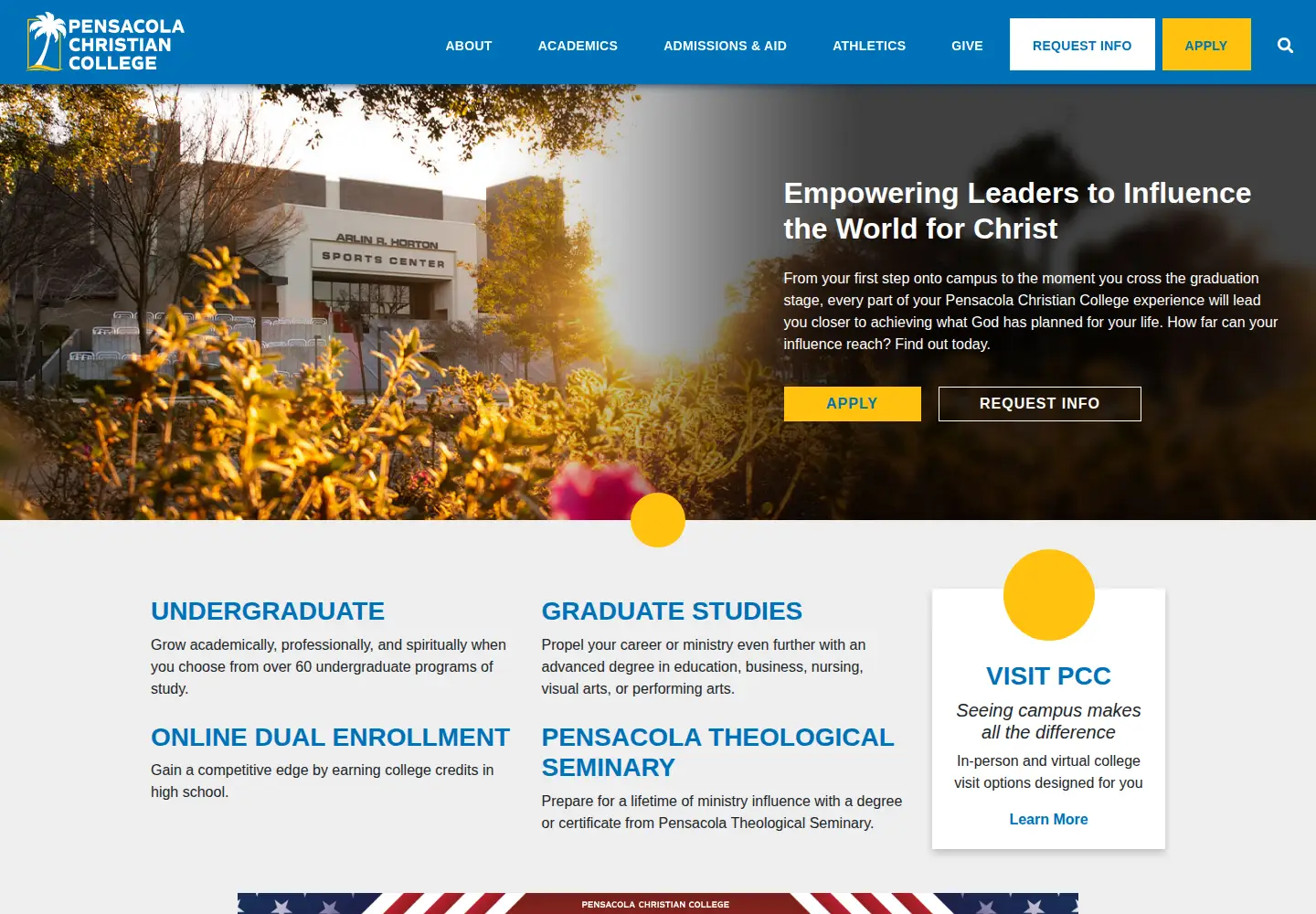Screenshot of pcci.edu