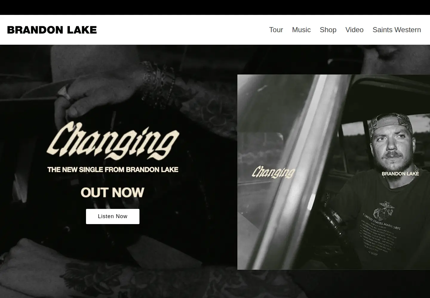 Screenshot of brandonlake.co