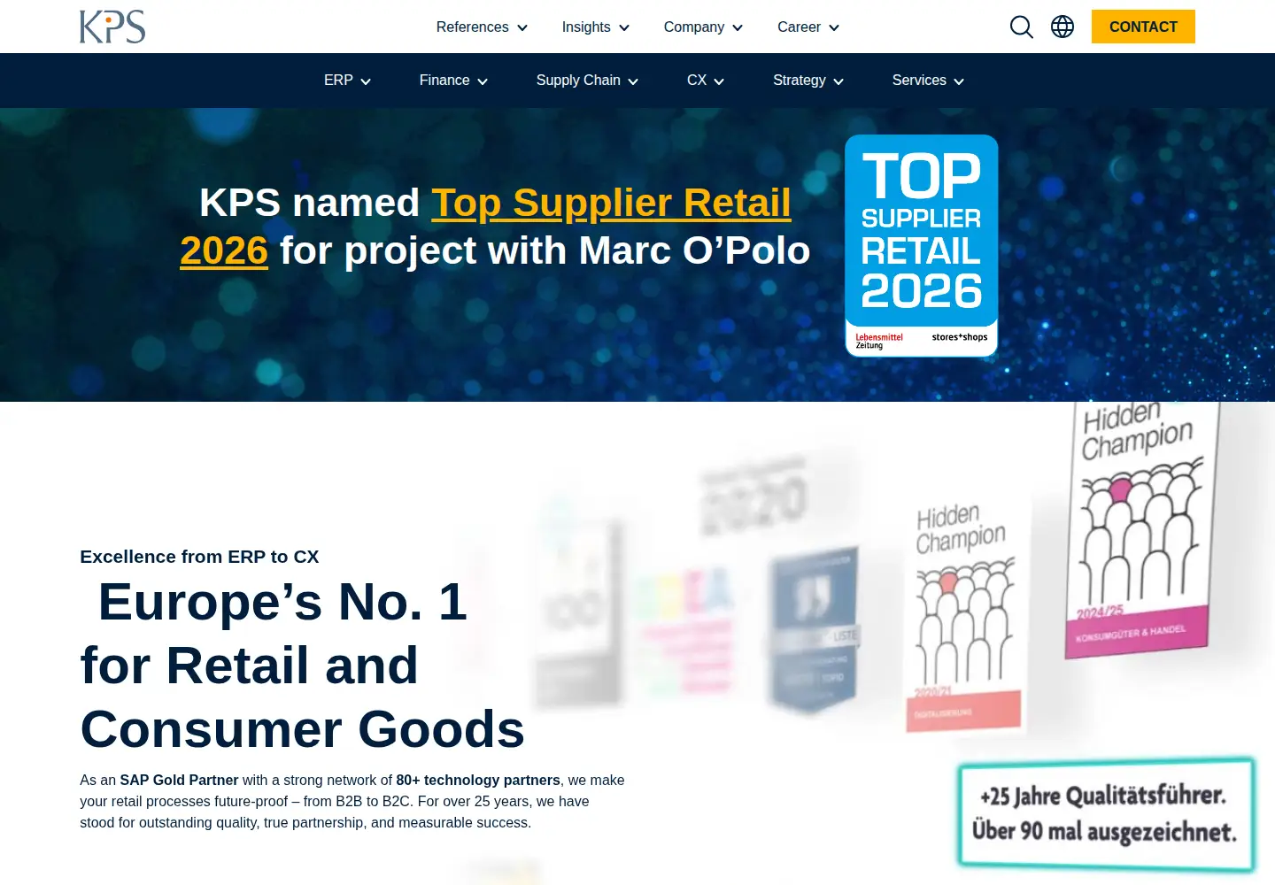 Screenshot of kps.com