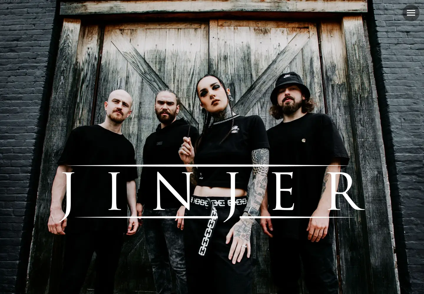 Screenshot of jinjer-metal.com