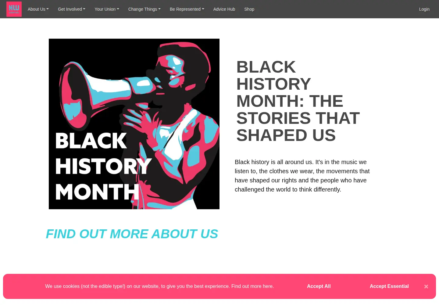 Screenshot of hwunion.com