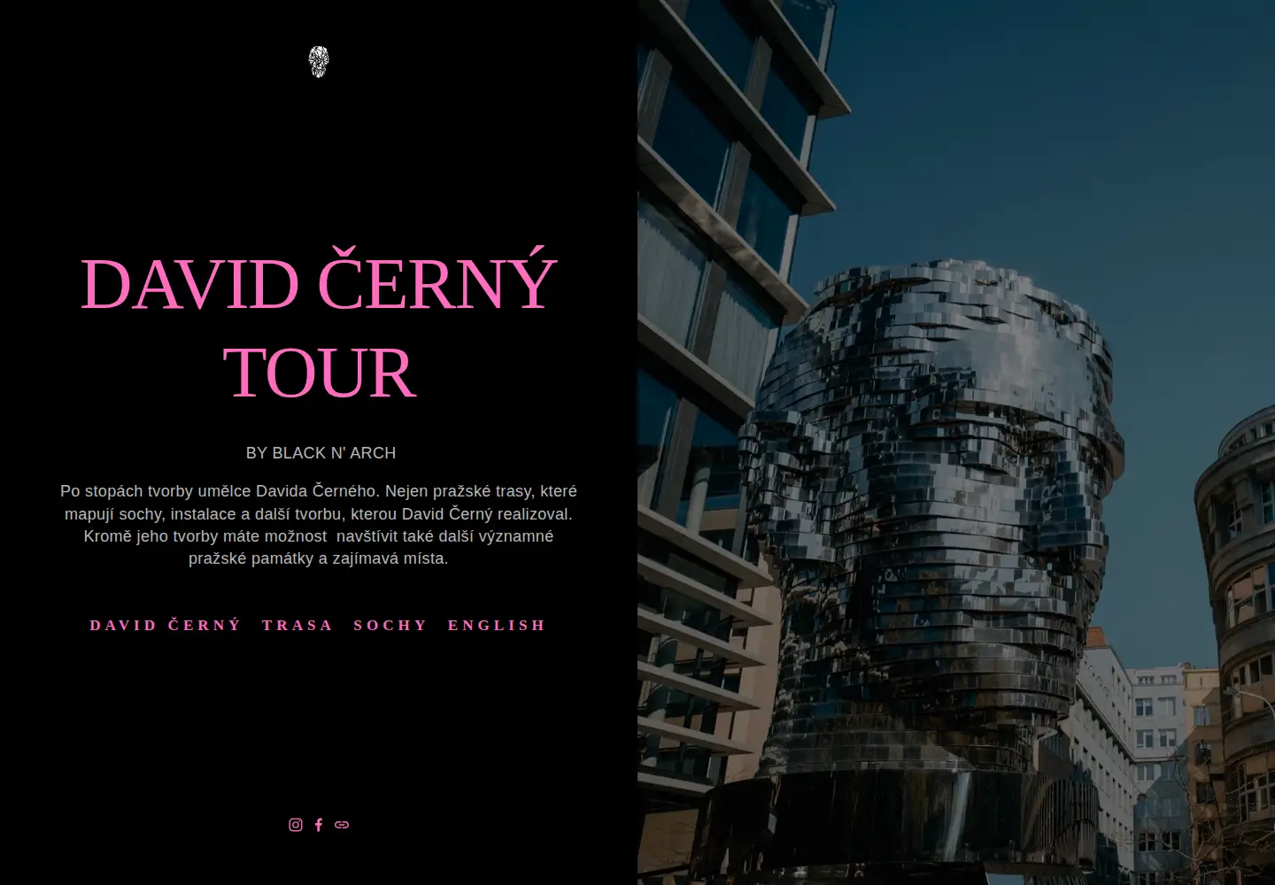 Screenshot of david-cerny-tour.com