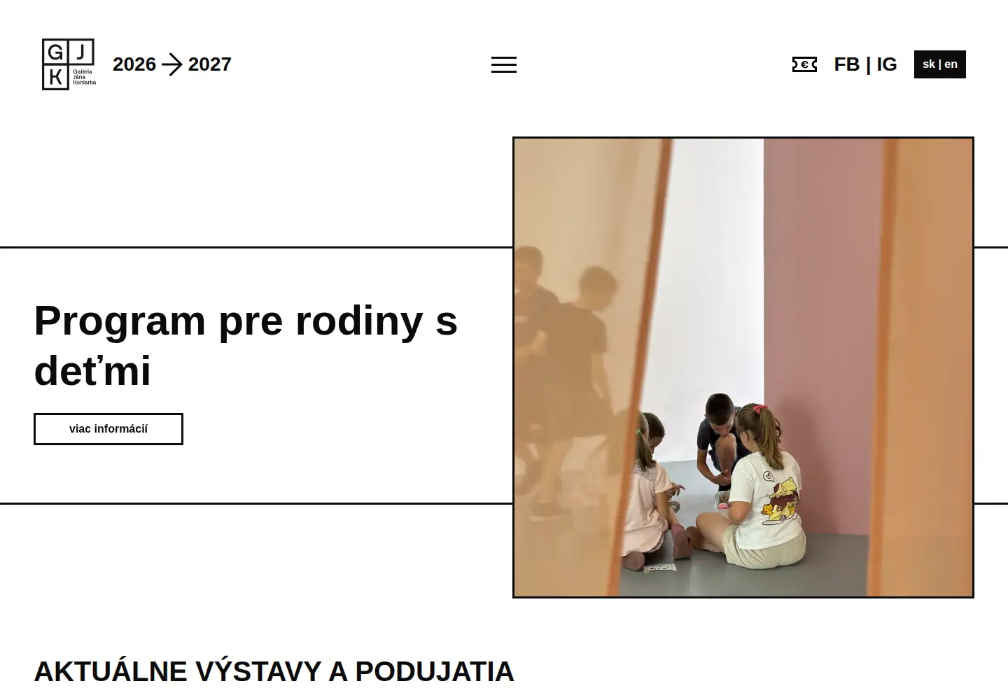Screenshot of gjk.sk