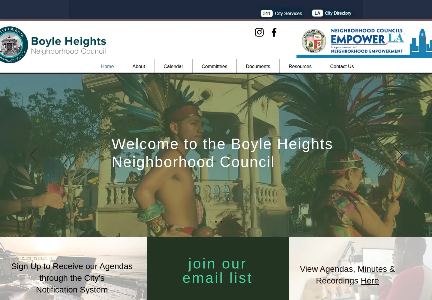 Screenshot of bhnc.net