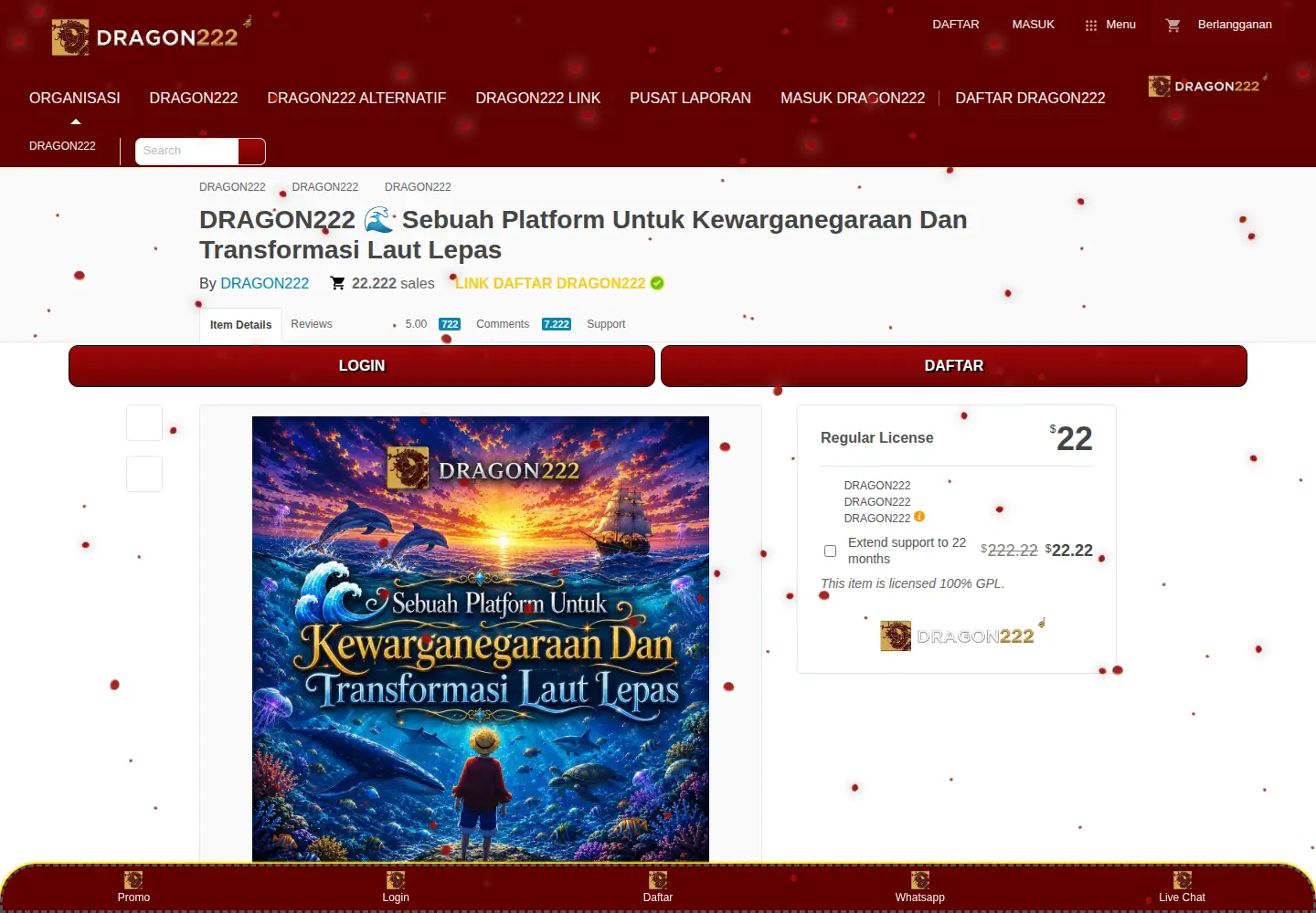 Screenshot of theterramarproject.org