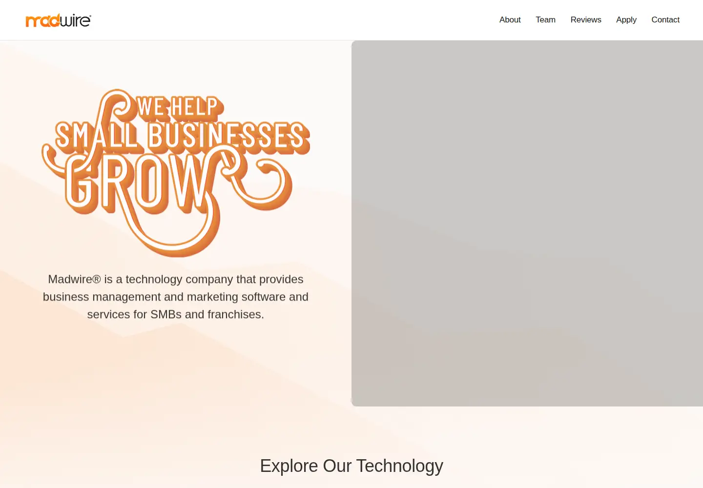 Screenshot of madwire.com