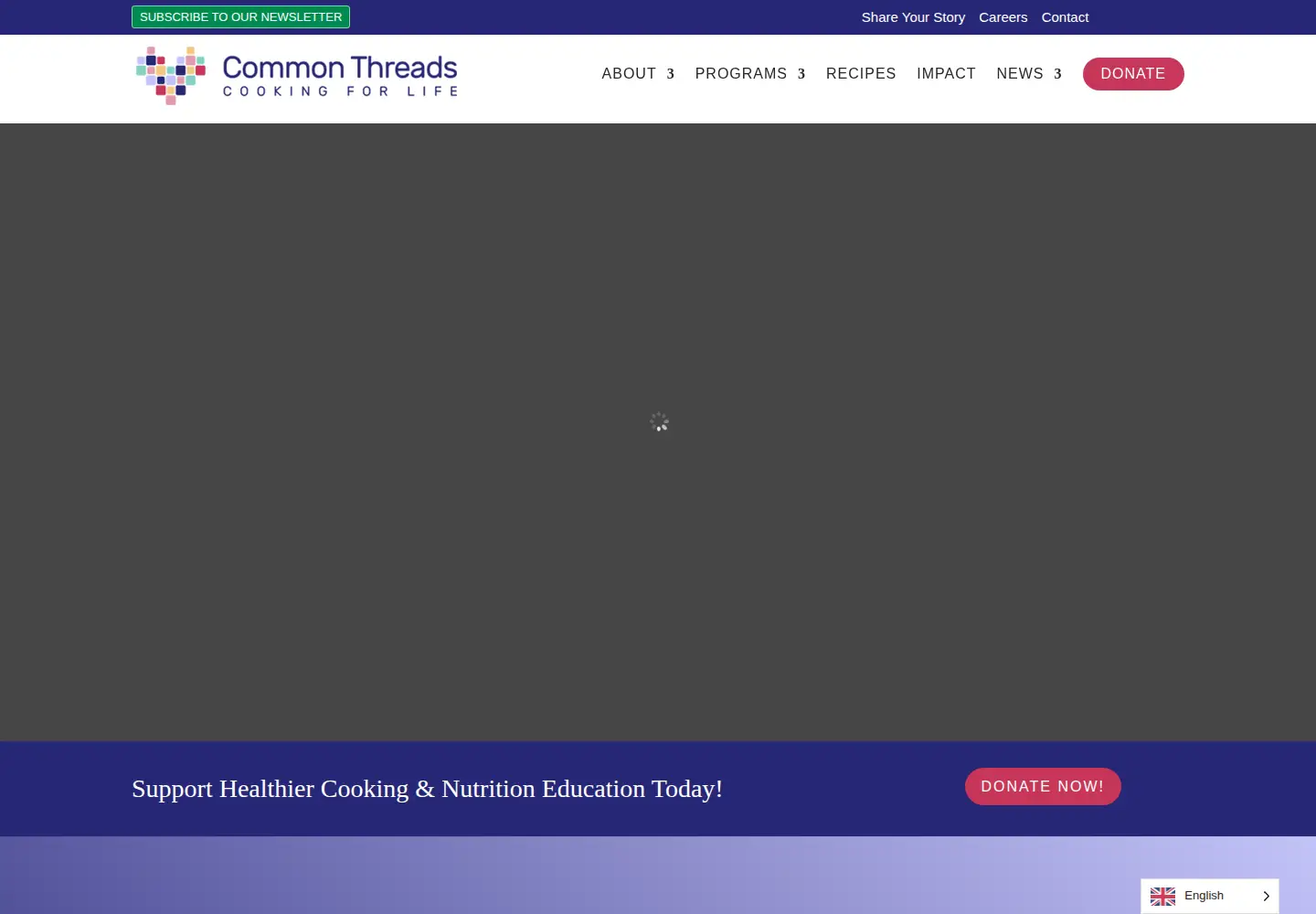 Screenshot of commonthreads.org