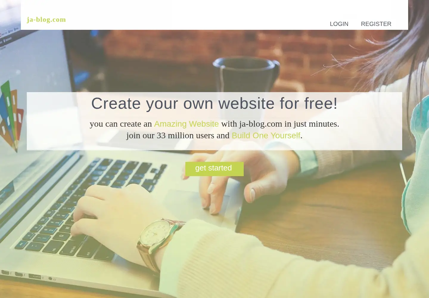 Screenshot of ja-blog.com