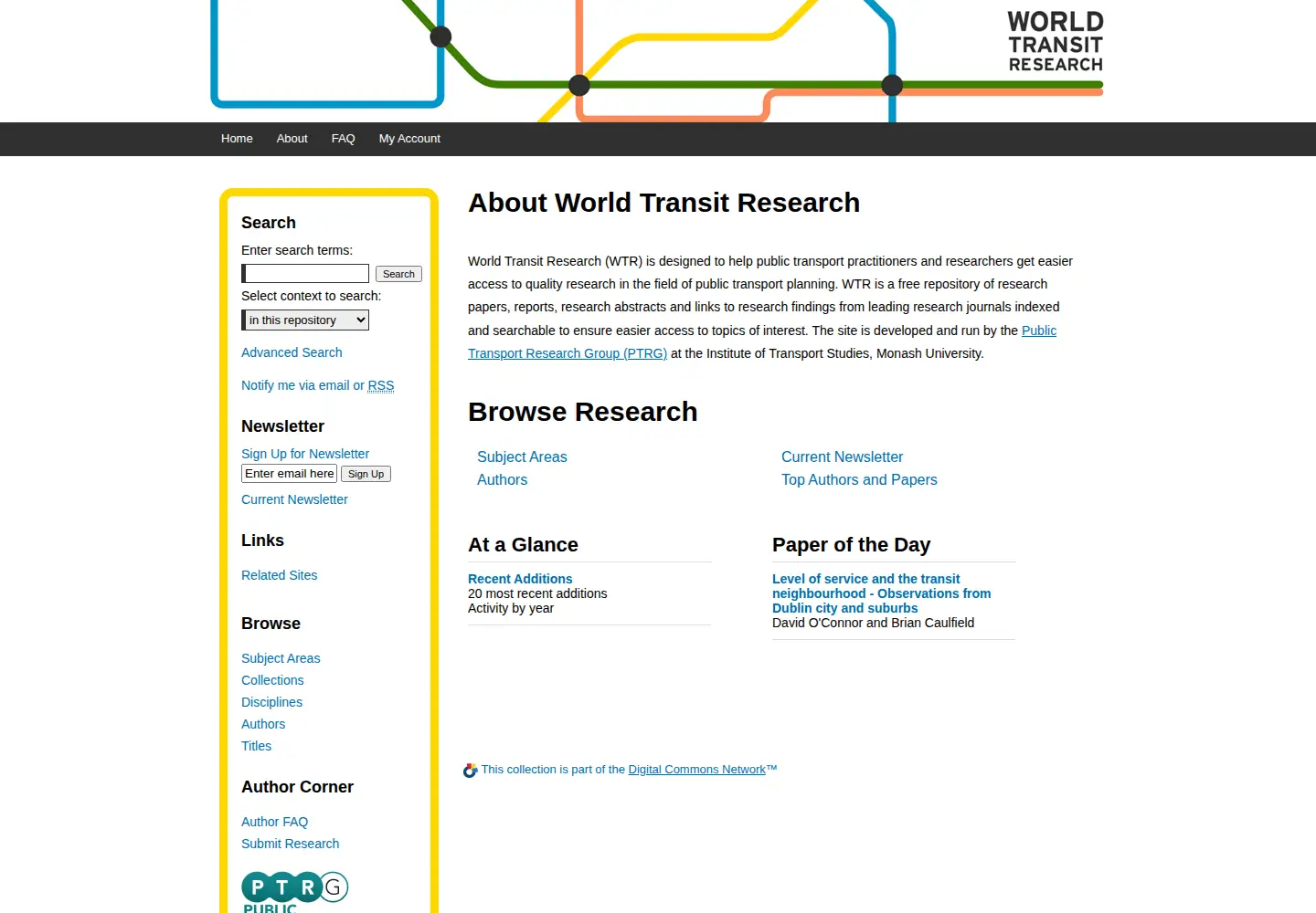 Captured homepage of worldtransitresearch.info in the current scan