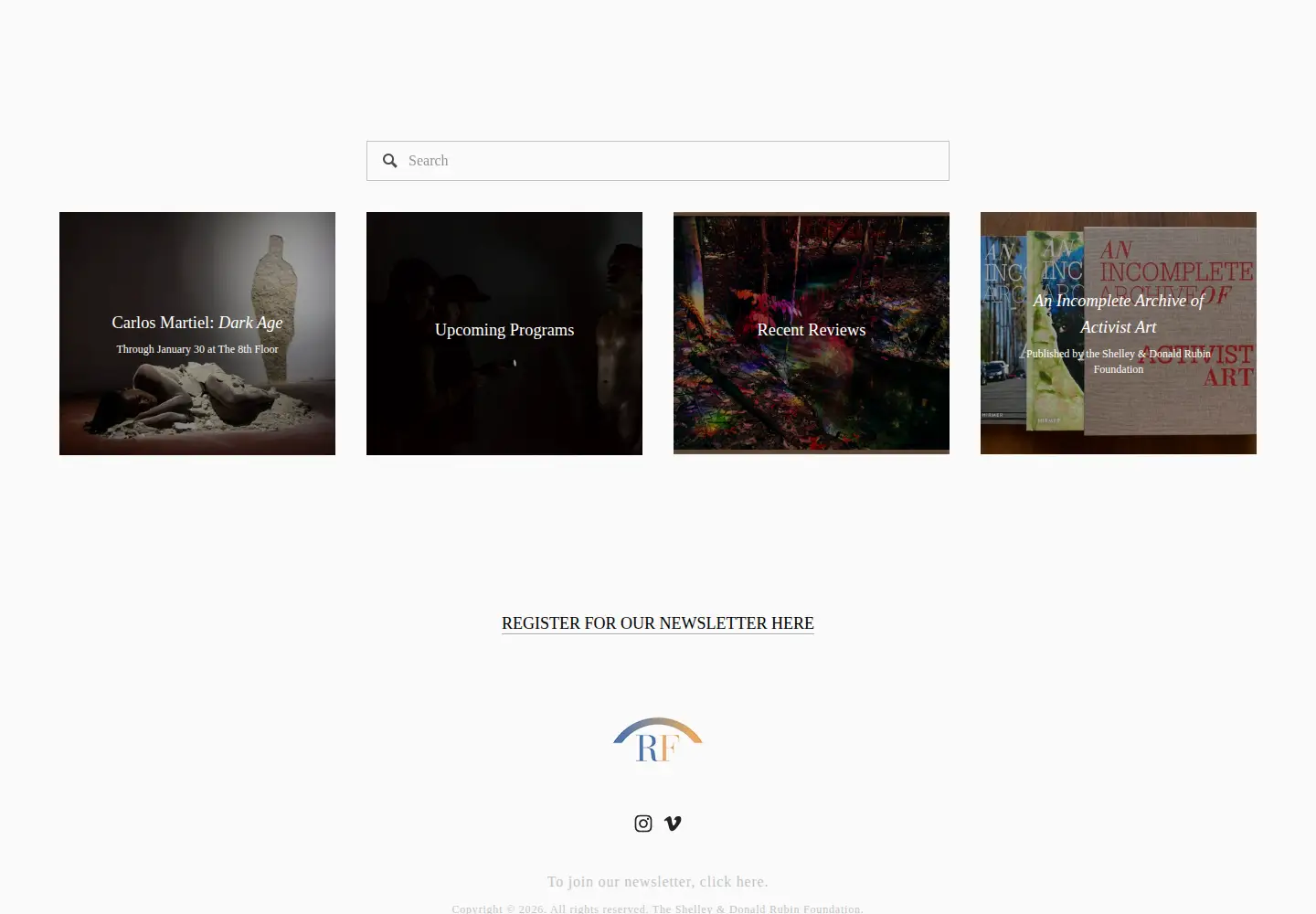 Captured homepage of sdrubin.org in the current scan