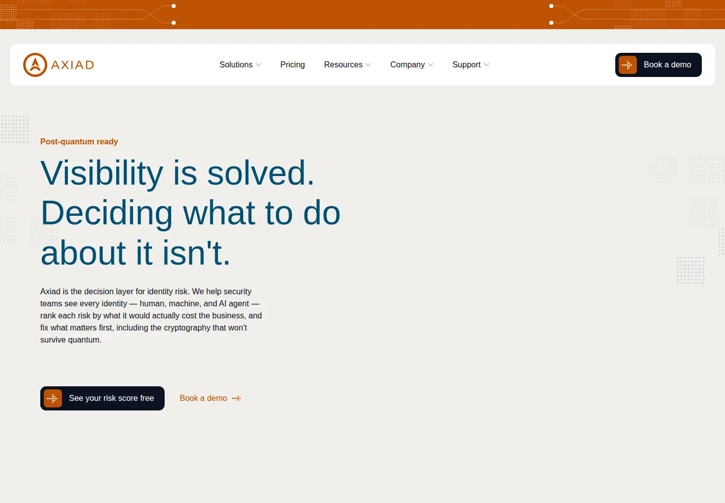 Screenshot of axiad.com