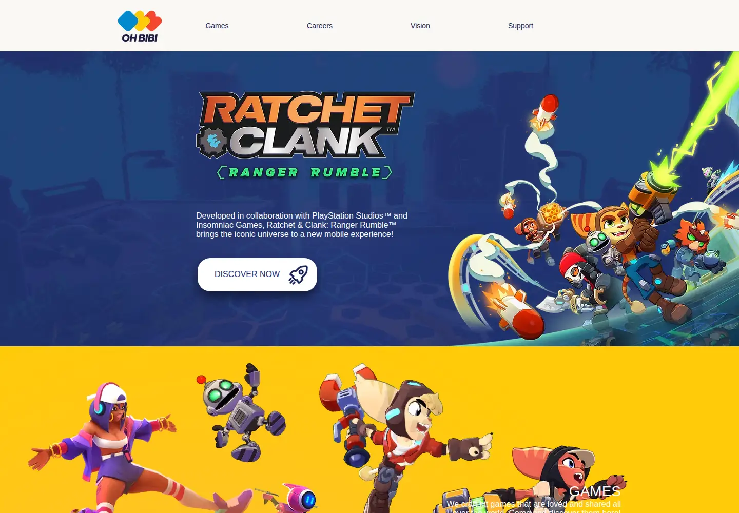 Screenshot of ohbibi.com