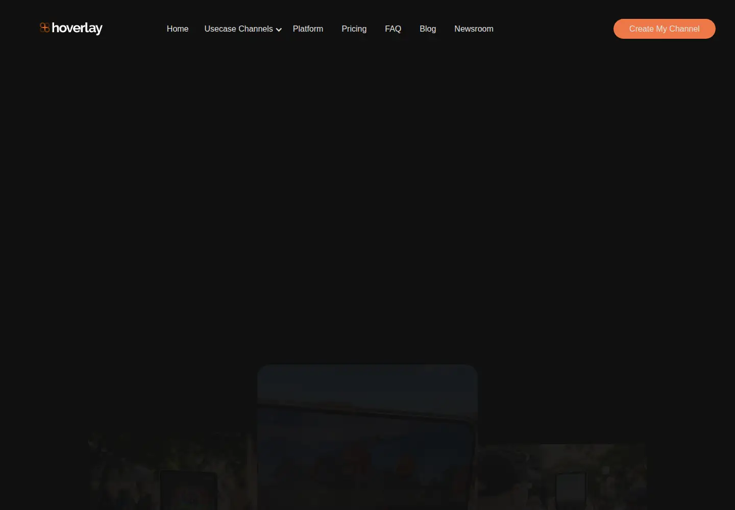 Screenshot of hoverlay.com