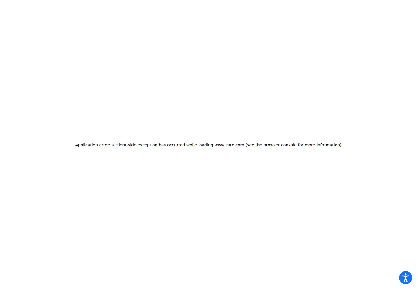 Screenshot of care.com