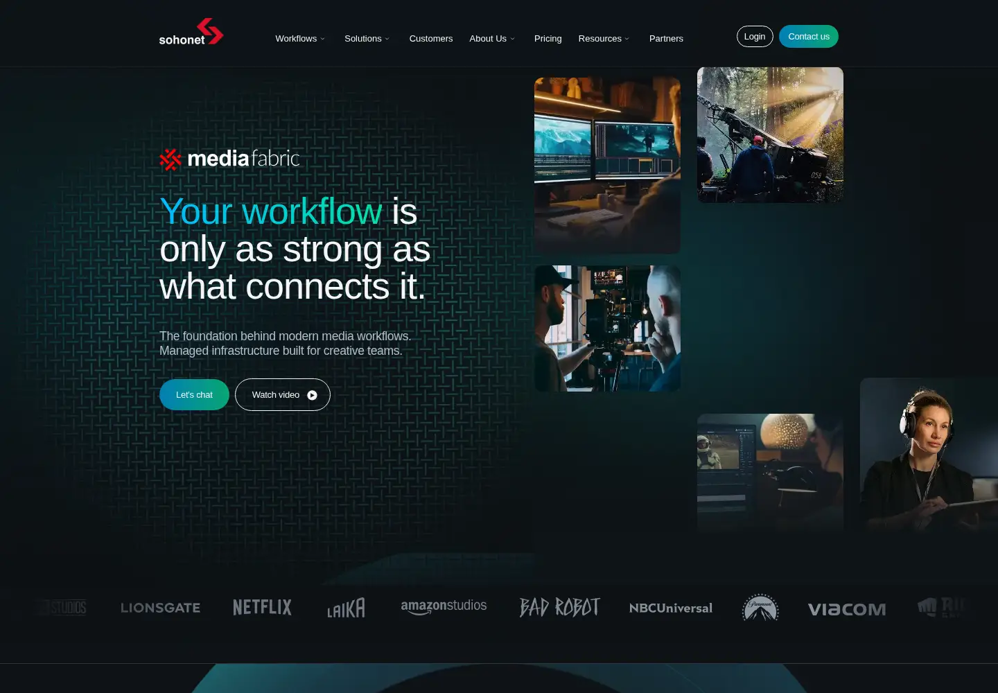 Screenshot of sohonet.com